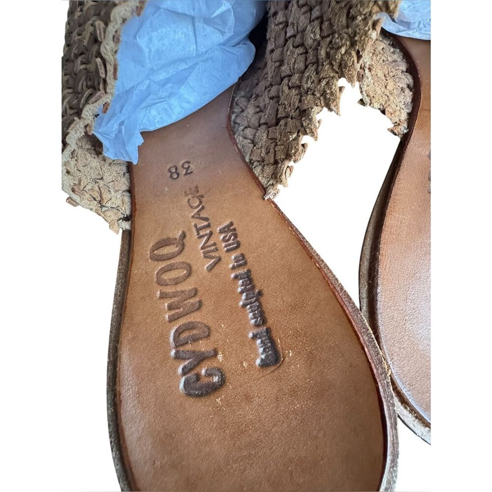 Cydwoq Orient vintage knit leather mules 38 - Picture 5 of 6